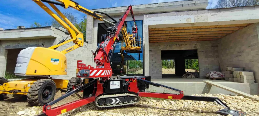 Nacelle araignée à Beaumont-sur-Dême