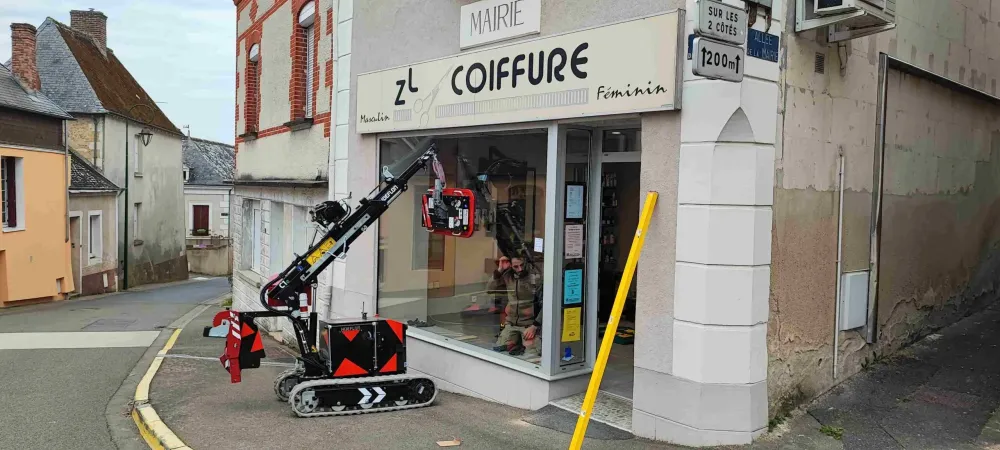 Potence manuelle à Beaumont-sur-Dême