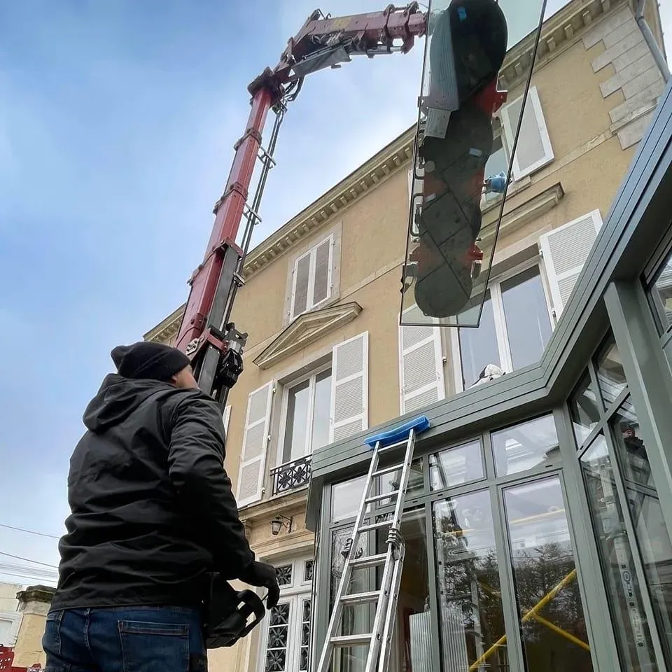 ventouse grande vitre